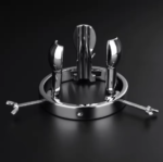 Expansor Anal BDSM Dilatador Fisting Acero Pro - Imagen 3