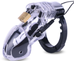 Jaula de Castidad Shock Eléctrico Red - Imagen 4
