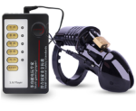Jaula de Castidad Shock Eléctrico Red - Imagen 5