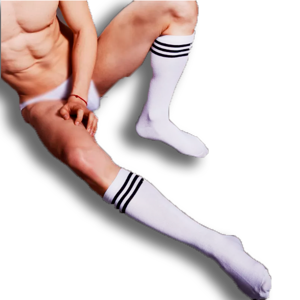 Medias-hombre-largas-lgbt-A.png Medias Largas Eróticas Futbolista - Imagen 1