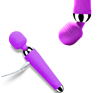 Vibrador Clítoris Micrófono Carga USB Poly Wand - Imagen 4