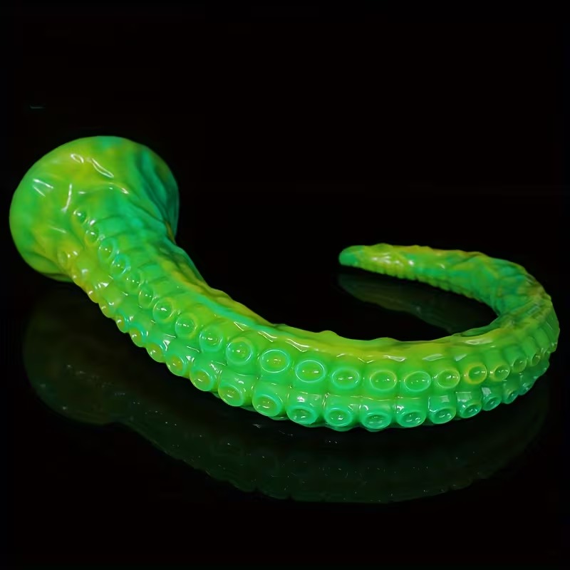 WhatsApp Image 2026-06-09 at 4.43.22 PM Consolador Tentaculo de Pulpo Extralargo Silicona Flexible Talla M Juguete Fantasia Cthulhu 47cm - Imagen 1