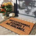 Tapete Felpudo Para Visitas Chismosas