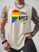 Camiseta Esqueleto para Hombre con Estampado de Pareja Lgbtq+ "I'm Hers" - Imagen 2