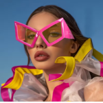 Gafas de Sol de Lujo Geométricas con Diseño en X de Gran Tamaño