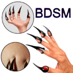 Set De 5 Extensiones Para Uñas Tipo Garra Negra Cosplay - Imagen 2