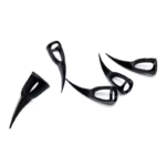 Set De 5 Extensiones Para Uñas Tipo Garra Negra Cosplay - Imagen 4