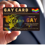 Tarjeta Gay Card Premium Membresía de Orgullo LGBTQ+ Coleccionable con Diseño Exclusivo