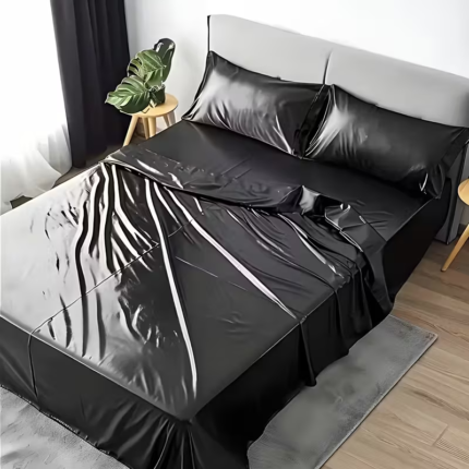 Sabanas Negras Impermeables Sabana Ajustable Fundas Almohada
