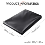 Sabanas Negras Impermeables Sabana Ajustable Fundas Almohada - Imagen 4