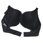 Top Brasier Negro con Tachuelas y Spikes Metálicos Plateados - Imagen 3
