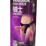 Arnés Strap-On Warrior Unisex con Vibrador Consolador Realista 3D para Parejas