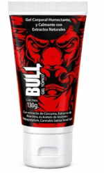 Gel Masculino Retardante Bull con Extracto de Cannabis Sativa CBD 30 gr