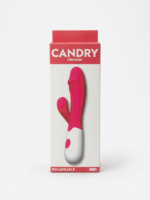 Vibrador Recargable Candry con Estimulación Dual para Punto G y Clítoris