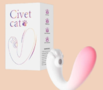 Vibrador Dual Recargable Civet Cat con Succión y Vibración Diseño Ergonómico de Alta Precisión - Imagen 4