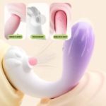 Vibrador Dual Recargable Civet Cat con Succión y Vibración Diseño Ergonómico de Alta Precisión - Imagen 3