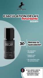 Spray Retardante Masculino Ejaculation Delay Black Power Control y Duración 30 ml - Imagen 2