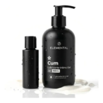 Lubricante Íntimo Gel Cum Elemental Base de Agua Sabor Crema de Whisky Efecto Cambio de Transparente a Blanco 250 ml