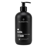 Lubricante Íntimo Gel Milk Elemental Base de Agua Sabor Crema de Whisky Efecto Realista 500 ml