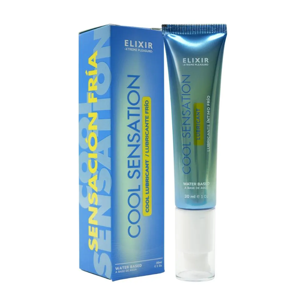 elixircool Lubricante Íntimo Elixir Cool Sensation a Base de Agua Efecto Sensación Fría 30 ml - Imagen 1