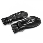 Guantes Puppy Play Max de Restricción Manoplas de Charol Sintético