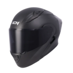 Casco Abatible para Moto ICH 3130 Solid Negro Mate Certificación DOT y Doble Visor - Imagen 3