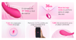 Vibrador Inteligente Lovense Lush 4 con Control por App y Bluetooth Diseño Ergonómico para Punto G - Imagen 2