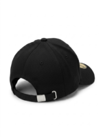 Gorra NAXU Premium Original Fit Negra Bordado Blanco y Naranja - Imagen 2