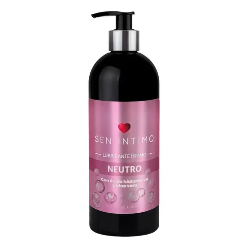 senintimoneutro Lubricante Íntimo Neutro Sen Íntimo con Ácido Hialurónico y Aloe Vera 500 ml - Imagen 1
