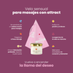 Vela Sensual para Masajes con Feromonas Sen Íntimo Aroma y Relajación (25 ml) - Imagen 2