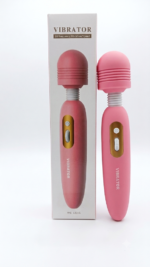 Vibrador de Varita Mágica de Silicona Rosa We Love 10 Frecuencias de Placer