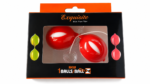Bolas Chinas Exquisite Rojas Con Cordón Estimulador Íntimo