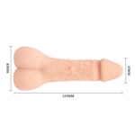 Funda Masturbador Masculino Realista Ano Textura Suave y Orificio Ajustado - Imagen 3