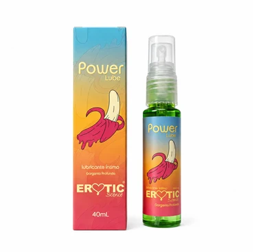 eroticgarganta Lubricante Oral Garganta Profunda Power Lube Erotic 40 ml - Imagen 1