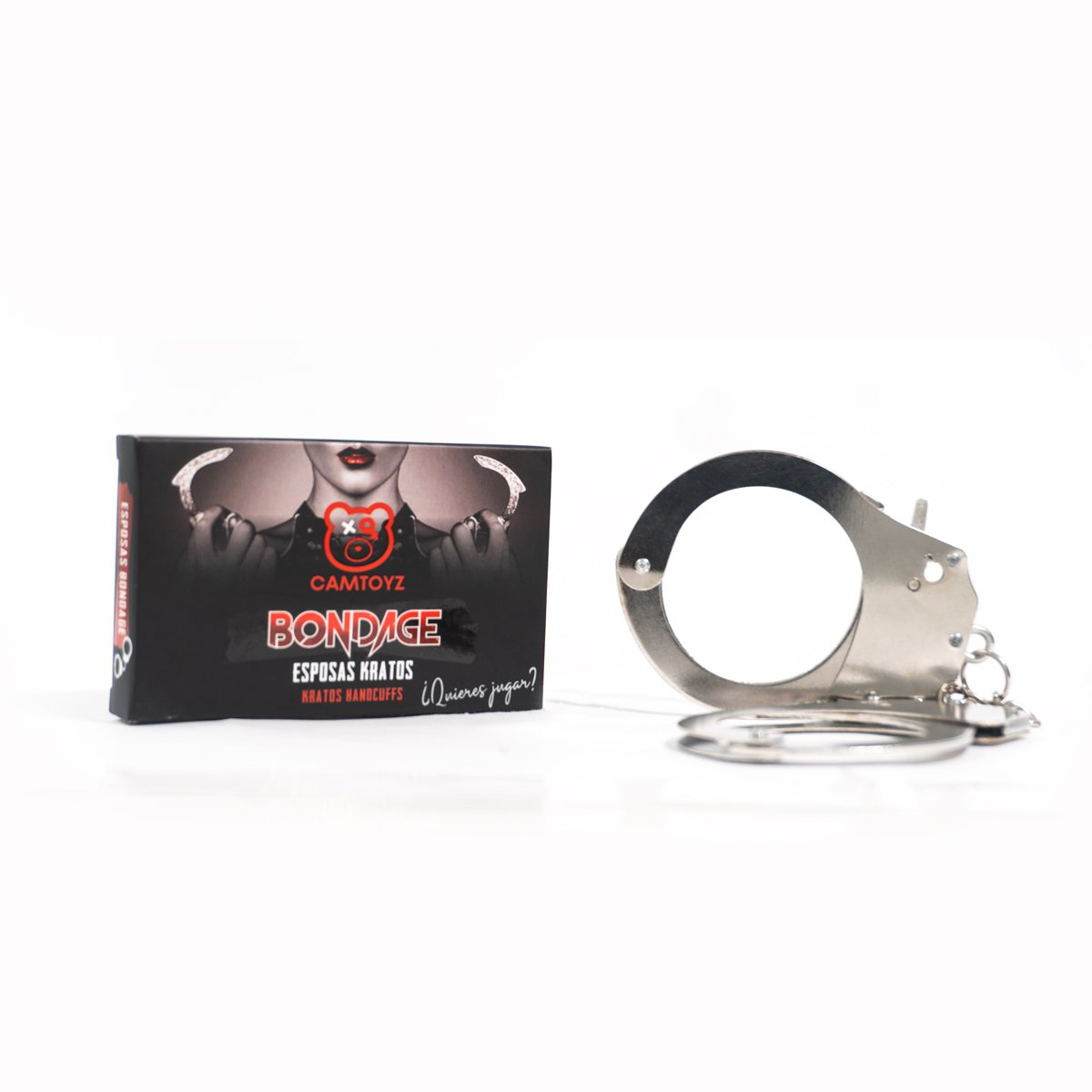 kratos Esposas de Metal Camtoyz Bondage Kratos - Imagen 1