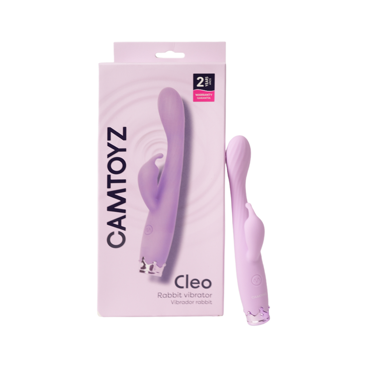 Cleo-5 Vibrador Rabbit Cleo Camtoyz Estimulador Doble Recargable - Imagen 1